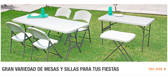 MESAS Y SILLAS